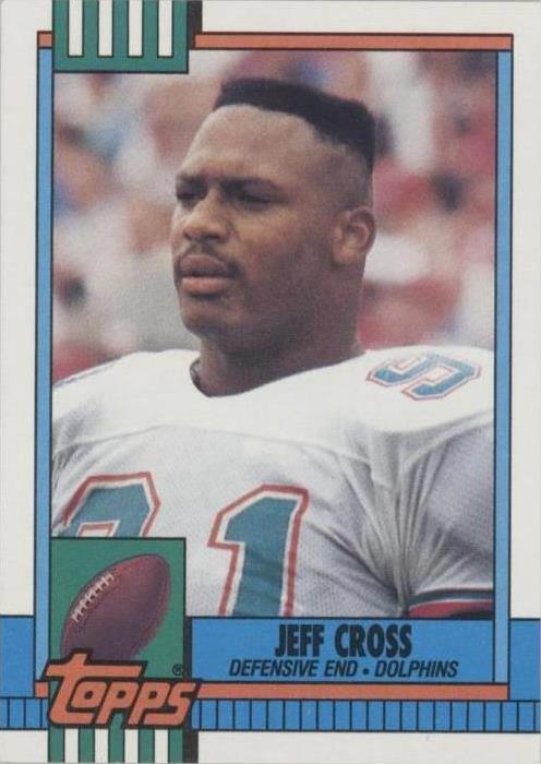 1990 Topps Jeff Cross #317