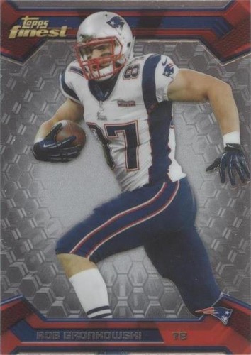 2013 Topps Finest Rob Gronkowski #95