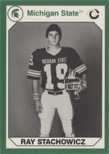 1990 Collegiate Collection Michigan State Spartans Ray Stachowicz #90