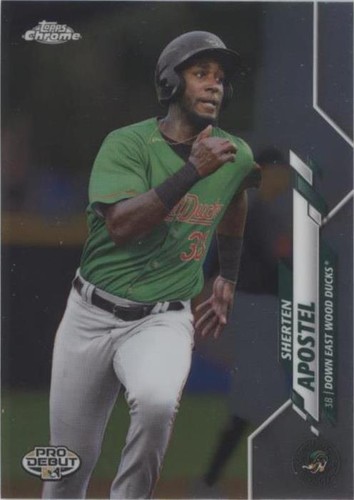 2020 Topps Pro Debut - Sherten Apostel #PDC-61
