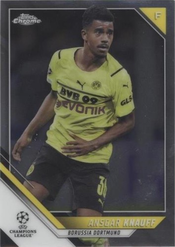 2021-22 Topps Chrome UCL Ansgar Knauff #6