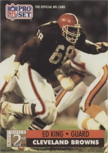 1991 Pro Set Ed King #758