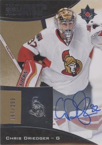 2015-16 Upper Deck Ultimate Collection - Chris Driedger #89