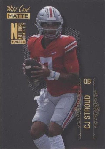 2022 Wild Card MATTE National Convention C. J. Stroud #MBN-8