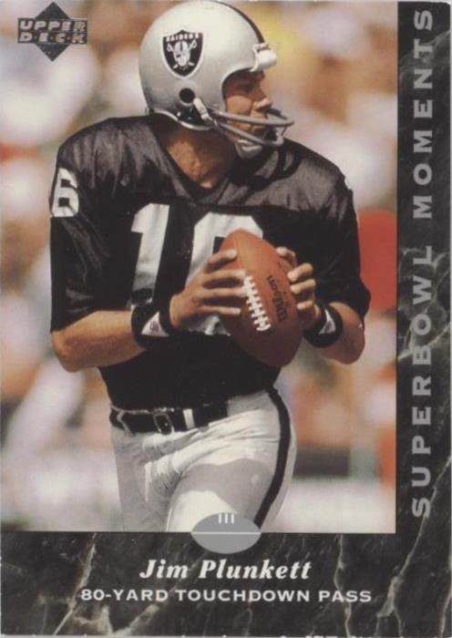 1993 Upper Deck NFL Experience Jim Plunkett #6