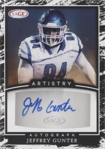2022 SAGE Artistry Jeffrey Gunter #A-JG