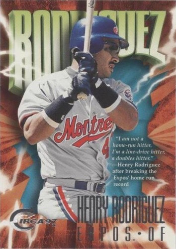 1997 Skybox Circa - Henry Rodriguez #293