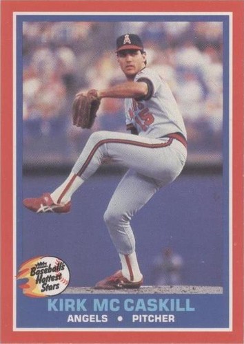 1987 Fleer Baseball's Hottest Stars - Kirk McCaskill #29