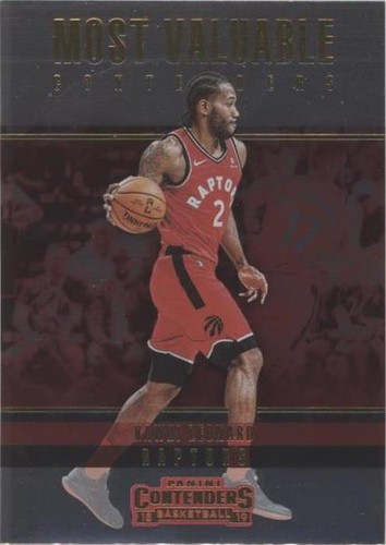 2018-19 Panini Contenders - Kawhi Leonard #5