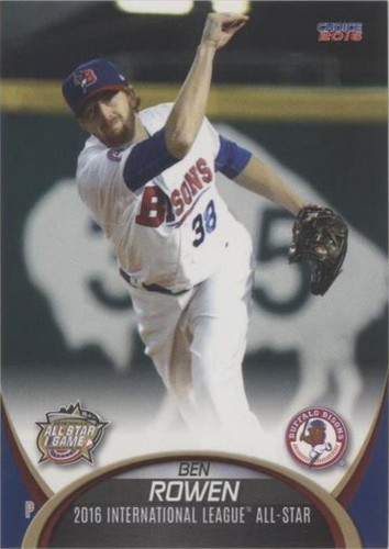 2016 Choice International League All-Stars - Ben Rowen #15
