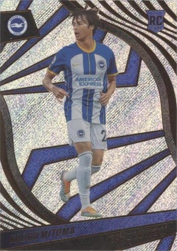 2023-24 Topps Chrome UCC KAORU MITOMA Green Refractor /125