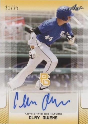 2017 Leaf Perfect Game National Showcase - Clay Owens #BA-CO2