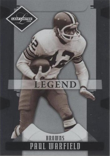 2008 Leaf Limited Paul Warfield #170