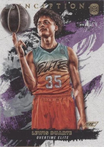 2021-22 Topps Inception OTE Overtime Elite - Lewis Duarte #50