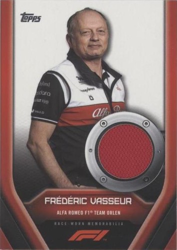 2022 Topps Formula 1 - Frederic Vasseur #F1RL-FV