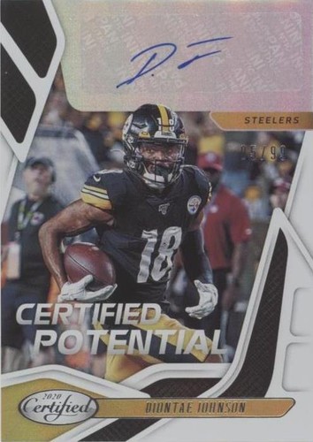 2020 Panini Certified Diontae Johnson #CP-DJ