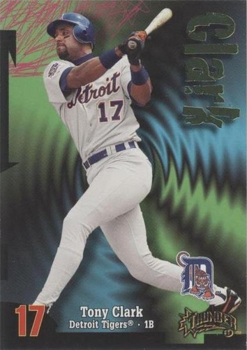 1998 Skybox Circa Thunder - Tony Clark #17