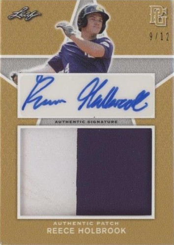 2020 Leaf Perfect Game National Showcase - Reece Holbrook #PA-RH1