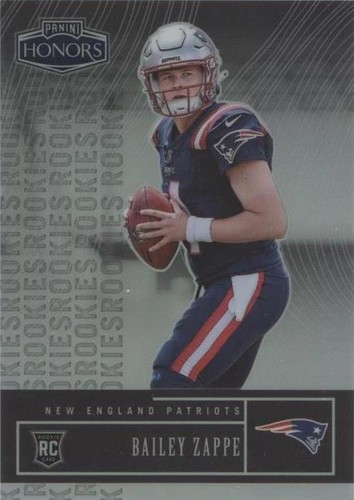 2022 Panini Honors Bailey Zappe #52