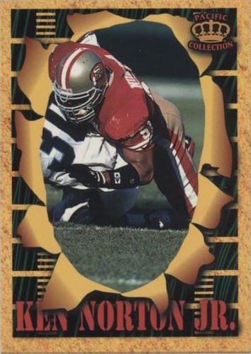 1996 Pacific Invincible Ken Norton #SM156