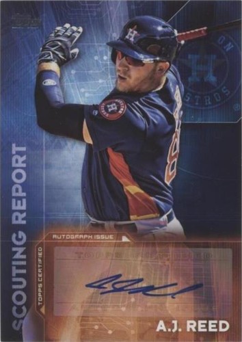 2016 Topps Update Series - A.J. Reed #SRA-ARE