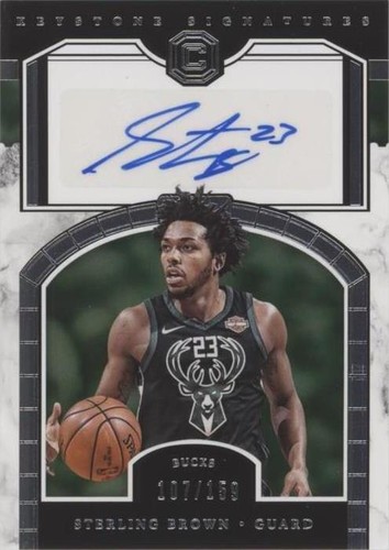 2017-18 Panini Cornerstones - Sterling Brown #KS-SBR