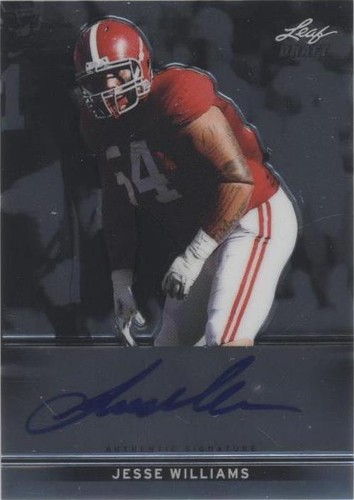 2013 Leaf Metal Draft Jesse Williams #BA-JW2
