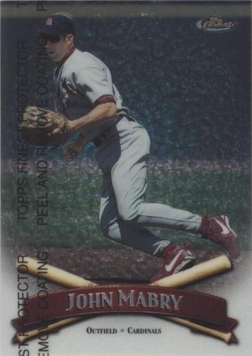 1998 Topps Finest - John Mabry #127