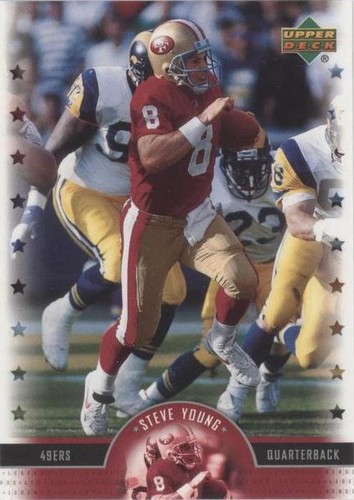 2005 Upper Deck NFL Legends Steve Young #85