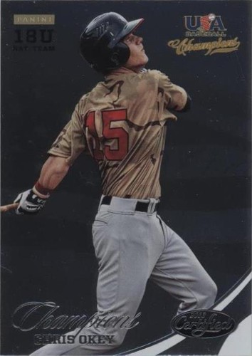 2013 Panini USA Baseball Champions - Chris Okey #162