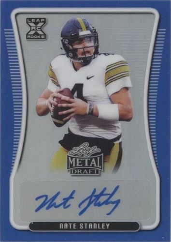 2020 Leaf Metal Draft Nate Stanley #BA-NS1
