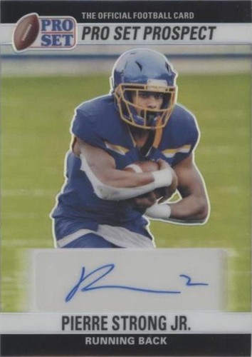 2022 Leaf Pro Set Metal Pierre Strong Jr. #90-PSJ