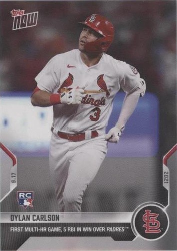 2021 Topps Now - Dylan Carlson #821