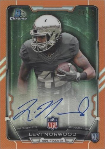2015 Bowman Levi Norwood #RCRA-LN