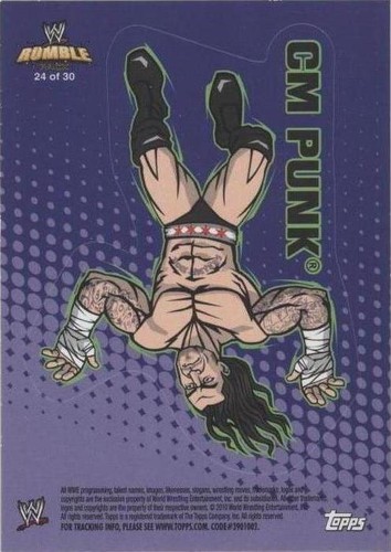 2010 Topps Rumble Pack - CM Punk #24