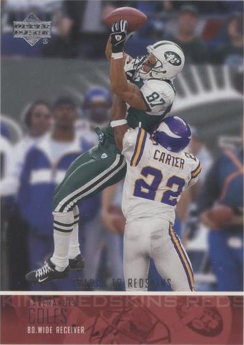 2003 Upper Deck Laveranues Coles #116