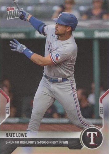 2021 Topps Now - Nate Lowe #699