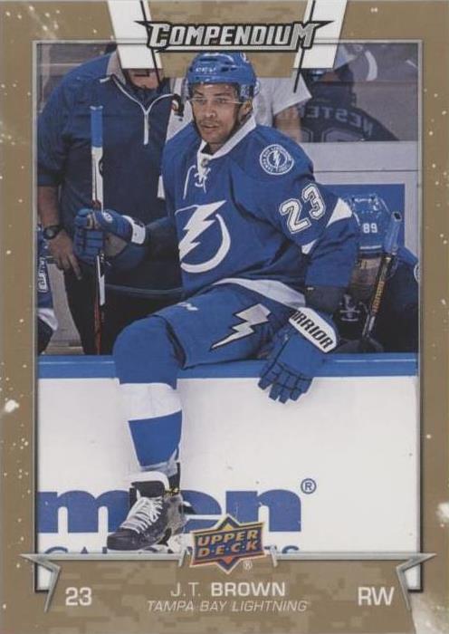 2017-18 Upper Deck Compendium - J.T. Brown #234