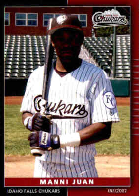 ペプシ 75年 中日角メンコ 15枚セット 2007 Idaho Falls Chukars Grandstand #15 Manni Juan Dominican