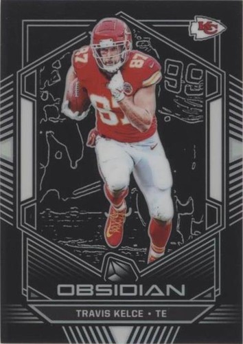 2019 Panini Obsidian Travis Kelce #2