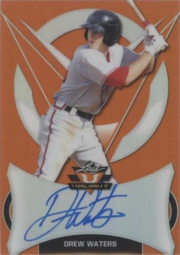 2019 Leaf Valiant - Drew Waters #BA-DW2