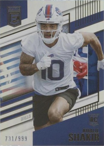 2022 Panini Donruss Elite Khalil Shakir #166