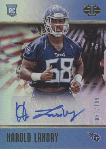 2018 Panini Illusions Harold Landry #187