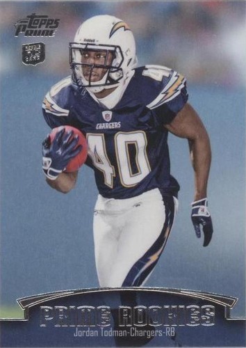 2011 Topps Prime Jordan Todman #PR-JT