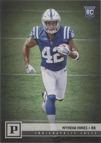 2018 Panini Nyheim Hines #381