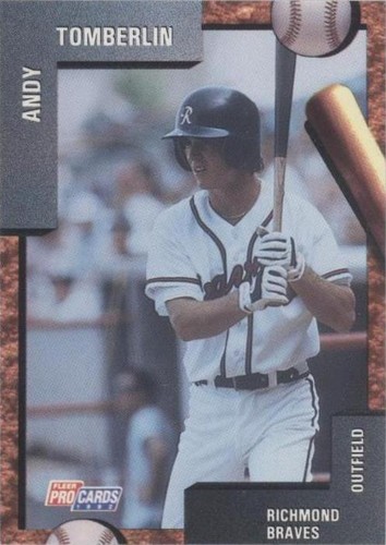 1992 Fleer ProCards Minor League - Andy Tomberlin #390
