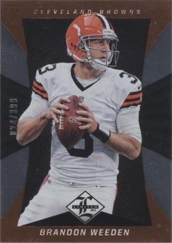 2013 Panini Limited Brandon Weeden #22