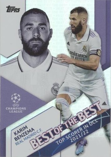 2022-23 Topps UEFA Club Competitions Karim Benzema #BB-1