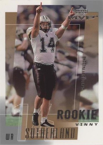 2001 Upper Deck MVP Vinny Sutherland #318