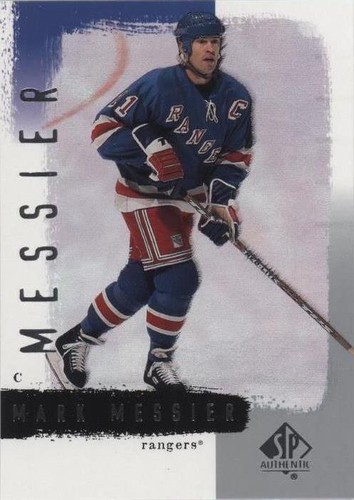 2000-01 SP Authentic - Mark Messier #55